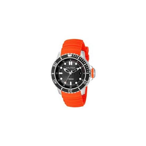 Orologio nautica silver/black/orange