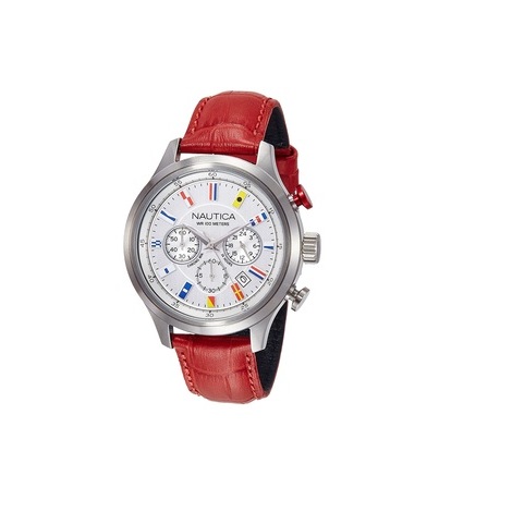 Orologio Nautica bandierine cinturino stampa cocco