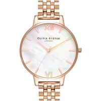 mother of pearl bracelet - big white mother of pea