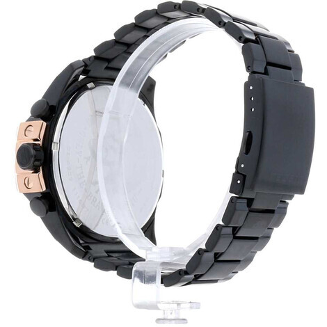 Diesel Orologio da polso da uomo, 26 mm, in nylon, nero, cinturino di ricambio originale per DZ4512, Nero, Classico