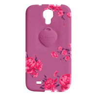 cover opsobjects flower samsung s4 rosa scuro