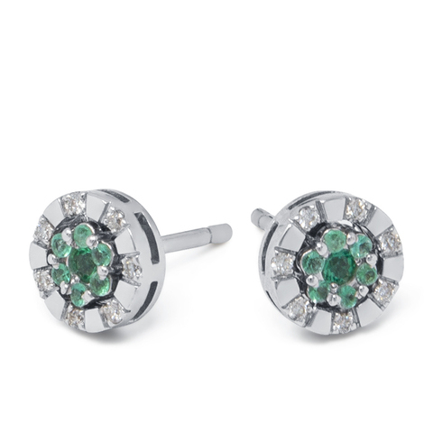 ORECCHINI BRILLANTI FANTASIA BL 0,08 SL 0,19