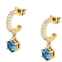 orecchini a cerchio con cristalli morellato colori