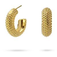 orecchini a cerchio in acciaio anartyx 