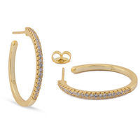 orecchini a cerchio in argento 925