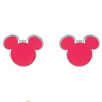 orecchini bambina disney mickey mouse rosso