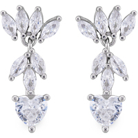 orecchini con zirconi in argento 925