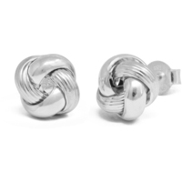 orecchini da donna a forma di nodo in oro 9kt