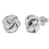 orecchini da donna a forma di nodo in oro 9kt