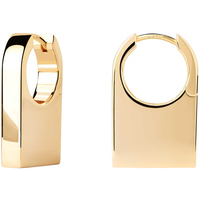 1 Paio di eleganti orecchini a perno con zirconia cubica per