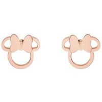 orecchini disney minnie in acciaio rosa