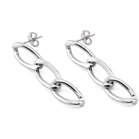 orecchini donna a catena in argento