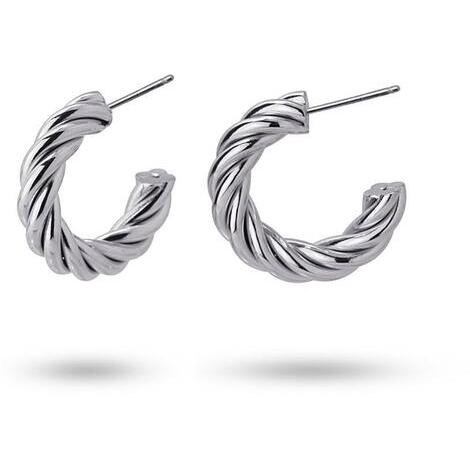 Orecchini donna acciaio cerchio Anartxy Essentials