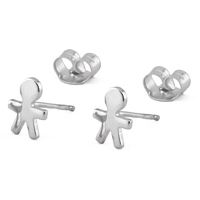 orecchini donna bimbo in argento 925