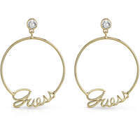 orecchini donna gioielli guess hoops i did it again ube84042