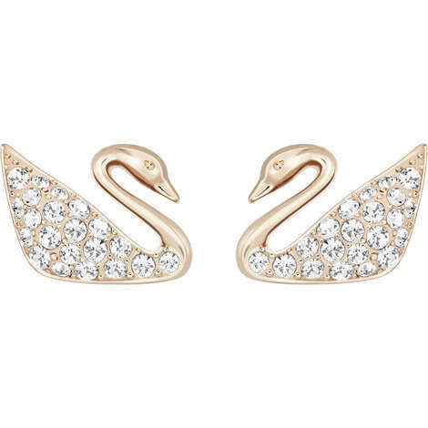 Orecchini donna gioielli Swarovski Swan