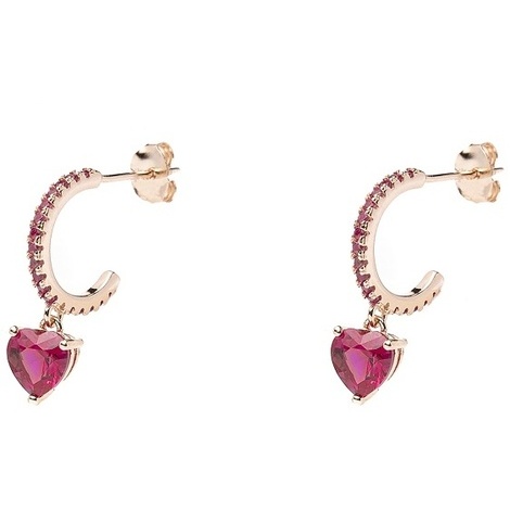 Orecchini ear cuff Feelling in argento925 cuore