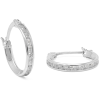 orecchini ear cuff in oro 9 kt con zirconi