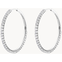 orecchini in acciaio desideri cerchio grande 