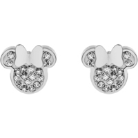 orecchini in acciaio disney minnie con zirconi 