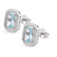 orecchini in argento925 con cristalli