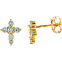 Orecchini Trasparenti Con Zirconia - N-K PULABO Acciaio Inox Per Uomo E Donna - Foto 2