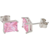 orecchini in argento925 silver con cristalli rosa