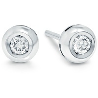 orecchini in oro bianco e diamanti