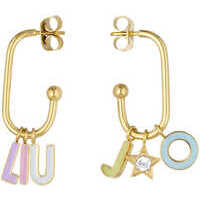 orecchini liu jo in acciaio316l gold