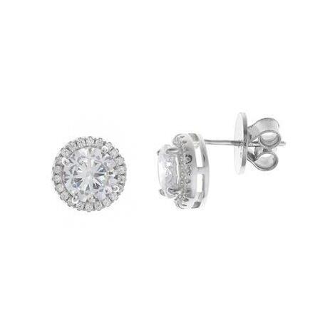 Orecchini punto luce Salvatore Plata in argento