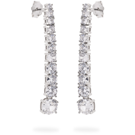 Orecchini tennis in argento 925