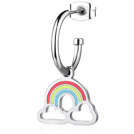 Orecchini Pendenti Donna A Forma Di Nuvola Arcobaleno - Colorati Con Ganci Ipoallergenici - Ideali Per Ragazze