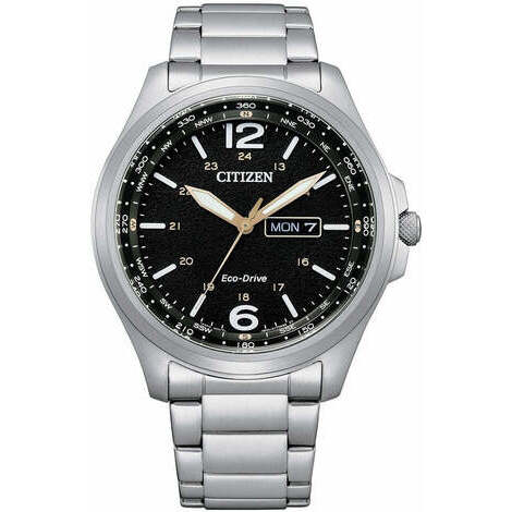 Orologio analogico Citizen Eco Drive in acciaio