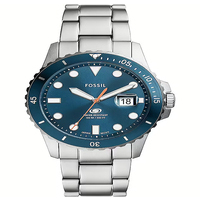orologio analogico fossil blue dive