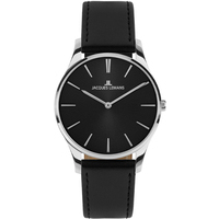 orologio analogico jacques lemans in pelle