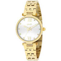orologio analogico liu jo in acciaio e cristalli