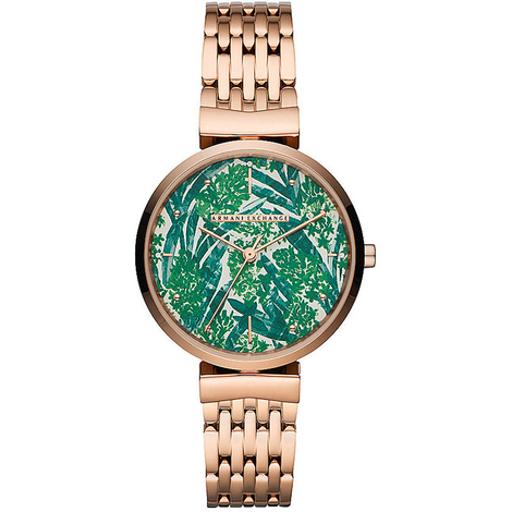 Orologio Armani Ax analogico in acciaio goldrose AX5915
