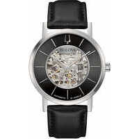 orologio bulova uomo in acciaio e pelle