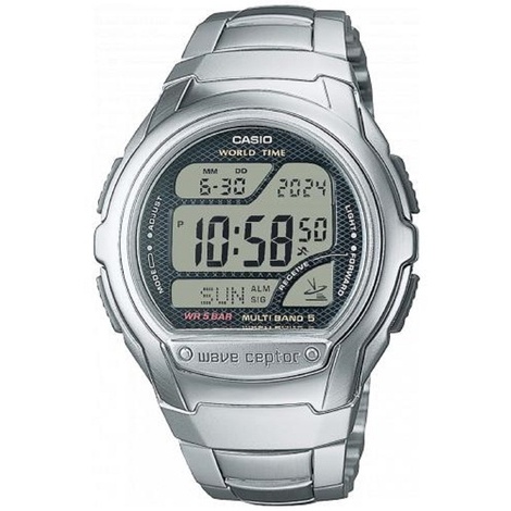 Orologio Casio digitale in acciaio e resina 