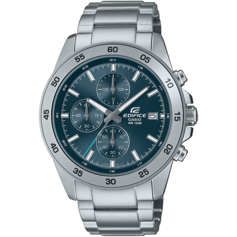 Orologio casio edifice in acciaio cronografo 