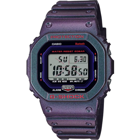 Orologio casio G-Shock in resina verde-viola