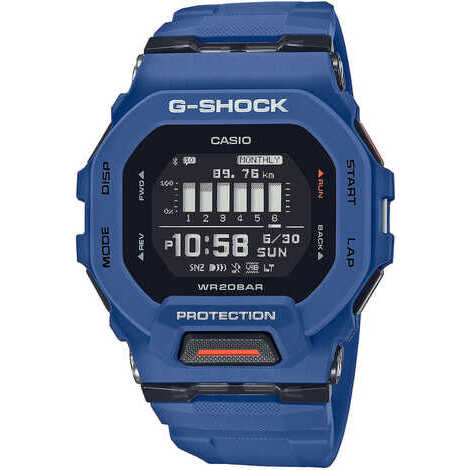 Orologio Casio multifunzione in resina blu