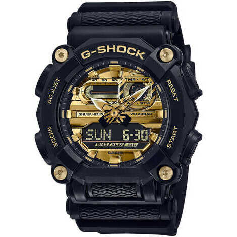 Orologio Casio multifunzione in resina nera