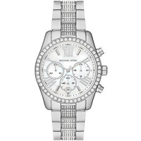 orologio crono michael kors in acciaio silver