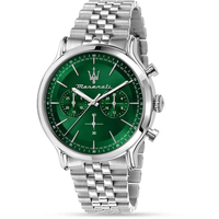 orologio cronografo da uomo in acciaio maserati 