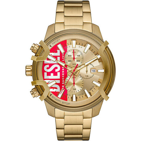 Orologio cronografo Diesel in acciaio gold 