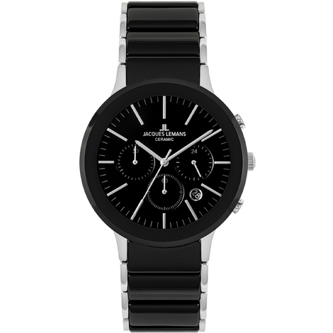 Orologio cronografo Jacques Lemans in acciaio inox