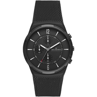 orologio cronografo skagen in acciaio