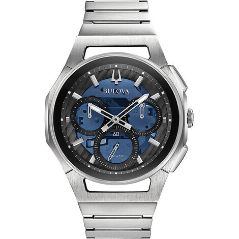 Orologio cronografo uomo Bulova Progressive Curv
