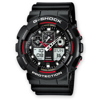 orologio cronografo uomo casio g-shock ga-100-1a4er